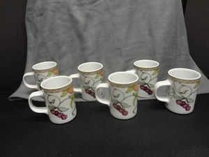 Set 6 tazzine da caffè Dansk FRUTTA UMBRA set lotto Portogallo - Foto 1 di 7