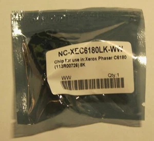 Chip para tóner Xerox Phaser 6180 negro negro alta capacidad compatible - Imagen 1 de 1