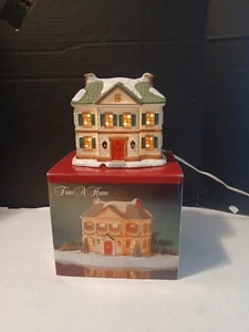Trim A Home 1995 casa de vacaciones recuerdos iluminada casa de 2 pisos con árbol - Imagen 1 de 7