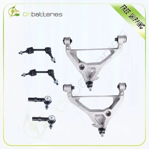 For Lincoln Navigator & Ford Expedition 6PCS Sway Bars Control Arms Tie Rods Kit - Picture 1 of 10