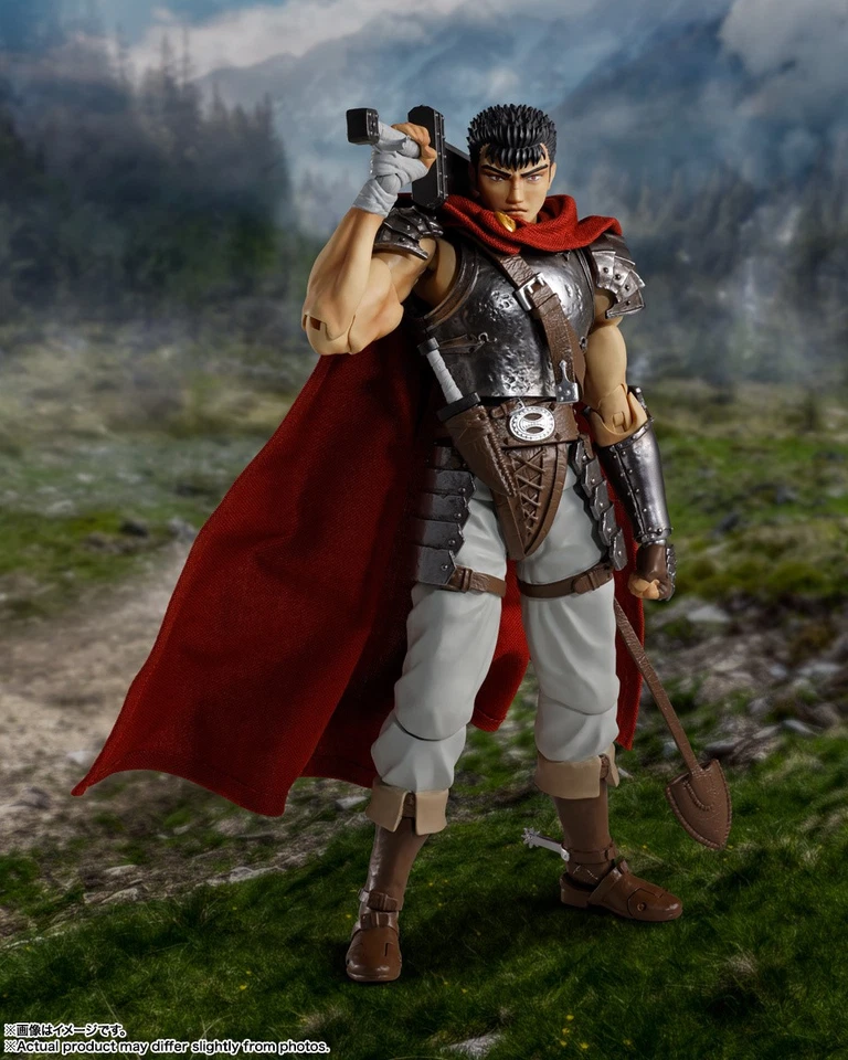 Bandai Beserk S.H.Figuarts Guts (The Band of the Hawk) VENDEDOR DE EE. UU. Foto 1 de 4