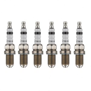 6 pc Bosch Platinum+4 Spark Plugs for 2001-2005 BMW 330i 3.0L L6 Ignition oq - Picture 1 of 5