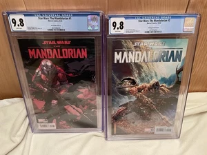 Star Wars: The Mandalorian #1 + #2 1:50 Incentive CGC 9.8 (2 Slab Lot) - Bild 1 von 1