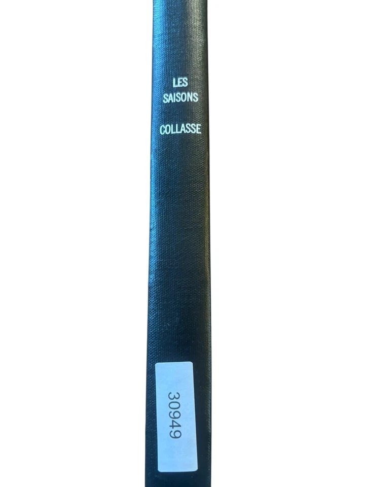 Les Saisons Pascal Collasse 1971 Opera Ballet French Edition Broude - Image 1 of 4