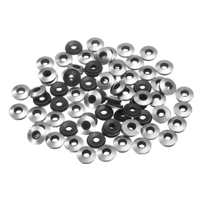 150pz Guarnizioni Rondelle di Tenuta 4,2x9,5mm 304 Acciaio Inox EPDM Legate - Foto 1 di 5