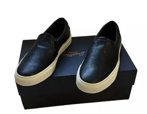 Good Man Marke Herren Edge Slipper schwarz italienisches Leder Turnschuhe Gr. 11 NEU $ 228 - Bild 1 von 6