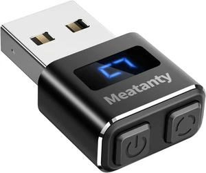 Meatanty Metal Tiny Mouse Jiggler, USB Mover non rilevabile, nero  - Foto 1 di 10
