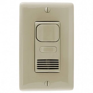 HUBBELL WIRING DEVICE-KELLEMS AD2000I1 Motion Snsr,PIR/Usonic,120-277V AC,Ivory - Picture 1 of 1