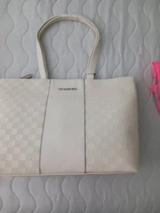 New TAHARI DELTA Shopper Bone Handbag Retails For 159.00 - Picture 1 of 11