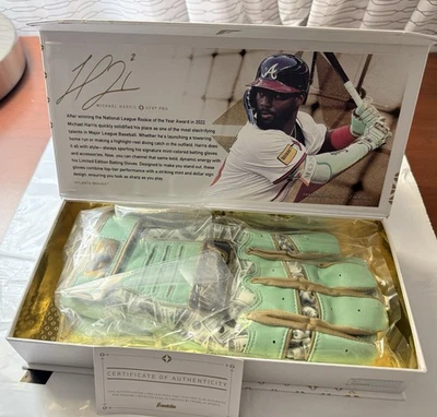 Michael Harris Jr. Money Mike Franklin CFX PRO Batting Gloves Limited Edition