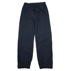 American BAZI Hose Damen M dunkelblau hoher Bund Eingriff Tasche Kordelzug Jogger - Bild 1 von 20