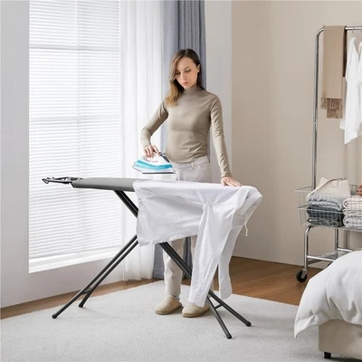 Tabla de Planchar Plegable Mesa de Plancha Ajustable en Altura con 4 Patas para Lavandería Foto 1 de 4