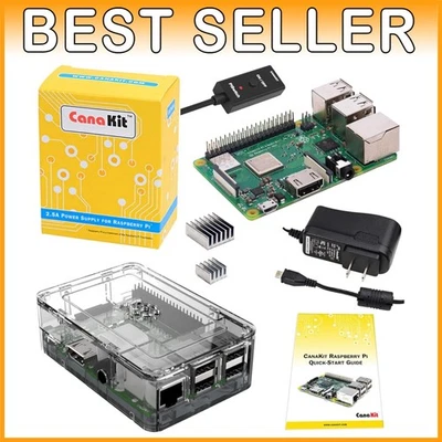 Raspberry Pi 3 B+  Kit with Aluminum Heat Sinks - Image 1 of 4