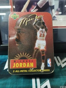 JUEGO COMPLETO DE COLECCIONISTAS DE METAL MICHAEL JORDAN CUBIERTA SUPERIOR - Imagen 1 de 1
