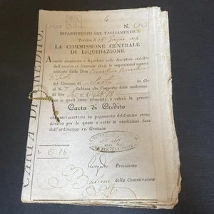 Carte Di Credito Treviso 1814 Rarità - Foto 1 di 7