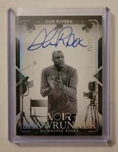 2024-25 Panini Noir Doc Rivers #SS-DOC Showrunner Signatures Auto Bucks /99 - Picture 1 of 4