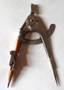 Vintage Pencil Drafting Compass - Picture 1 of 5
