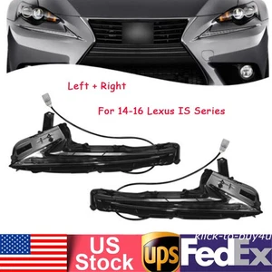 Par de lámparas de circulación diurna 8161053031 8162053031 para Lexus serie IS 14-16 - Imagen 1 de 14