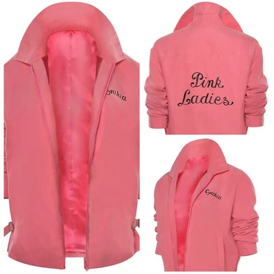 Rydell Rosa Alto Damas Disfraz Juegos con disfraces Halloween Carnaval Fiesta Abrigo Chaquetas, Foto 1 de 4