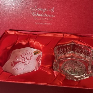 WATERFORD CRYSTAL 2002 SPIELUHR SONGS OF CHRISTMAS COLLECTION DECK THE HALLS - Bild 1 von 12