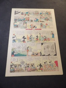 Mickey Mouse by Floyd Gottfredson - Apr 21, 1935 - Tab-Size Sunday - Picture 1 of 2