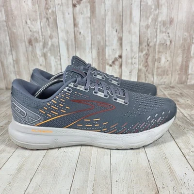 Мужские кроссовки Brooks Glycerin 20 серые оранжевые красные размер 13 D - Изображение 1 из 4