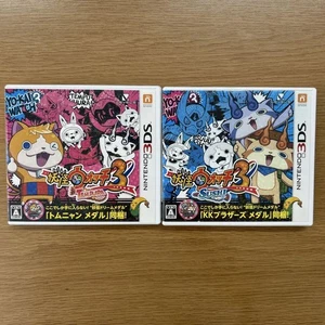 Yo-Kai Watch 3 Tempura & Sushi Set of 2 Nintendo 3DS Game Titles - Picture 1 of 4