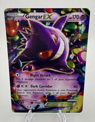 Pokémon TCG Gengar EX 34/119 Phantom Forces Mint Condition - Image 1 of 2