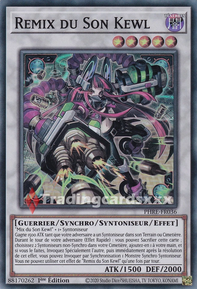 Yu-Gi-Oh! Remix du Son Kewl : SR PHRE-FR036 - Photo 1/1