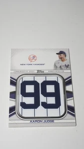 2022 Topps Series 1 - Jersey Number Medallion Commemorative Aaron Judge #JNM-AJ - Bild 1 von 8