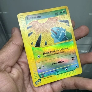 Bulbasaur 95/165 Expedition 2002 Reverse Holo Pokémon Card TCG MP - Picture 1 of 6
