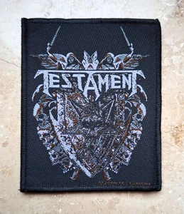 PATCH / AUFNÄHER - TESTAMENT -- TRASH METAL / HEAVY METAL -- GEWEBT - Bild 1 von 2