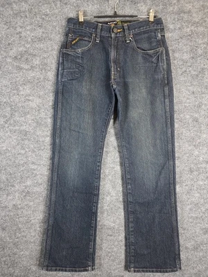 Ariat Jeans Mens 28x32 Blue Rebar M5 DuraStretch Straight Leg Workwear Denim - image 1 of 4