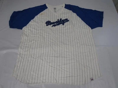 New-Minor-Flaw Brooklyn Dodgers Mens Big & Tall Sizes 2XL-3XL Majestic Shirt - Image 1 of 4