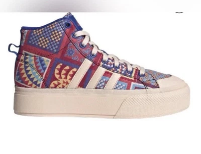 New NWOB Adidas WOMEN'S BRAVADA 2.0 PLATFORM MID SHOES Sz 7 $75 - Image 1 of 4