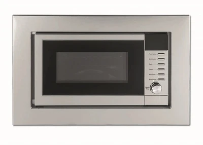 Einbau Mikrowelle Edelstahl 20l Grill 800W 6 Stufen Kindersicherung - Bild 1 von 2