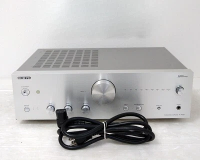 ONKYO A-9150 Stereo Integrated Amplifier 120W Silver Japan KAWAI Collaboration - Image 1 of 4