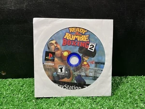 Ready 2 Rumble Boxing: Round 2 (Sony PlayStation 2, 2000) - Picture 1 of 2