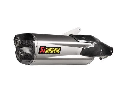 Akrapovic Road Legal Slip On Exhaust Titanium Kawasaki H2 SX 2025 - Image 1 of 3