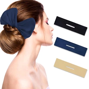 3Pcs Hair Bun Makers - Donut Hair Pieces, Hair Twisters, Fashion Hair Clips for - Picture 1 of 12