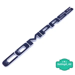 17-23 Jeep Compass Front Door Emblem Nameplate 68564739AA OEM Mopar Side 18 19 - Bild 1 von 2