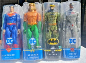 Lot of 4 Action Figure 1st Edition Dc Comics 29cm Fully Jointed Figurines - Picture 1 of 14