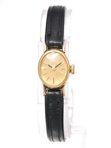 Reloj Girard Perregaux Damas Oro 14mm Vintage Mecánico Suizo 1970 Enrollado - Imagen 1 de 23