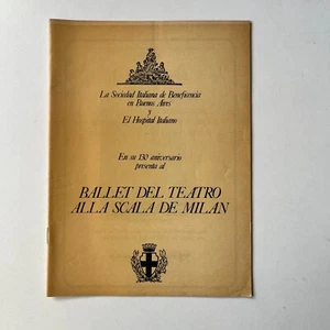 Programa ballet del teatro Alla Scala de Milán - 1983 - Picture 1 of 3
