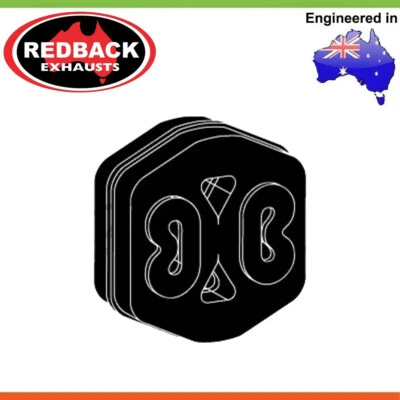 Nuevo * REDBACK * Escape de goma para adaptarse a VOLVO 960 964 GL SEDÁN 2,8 L Foto 1 de 3