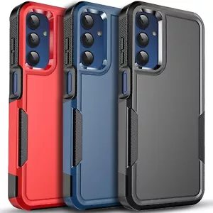 For Samsung Galaxy A36 5G Case Phone Cover Dual Layer Shockproof +Tempered Glass - Picture 1 of 60