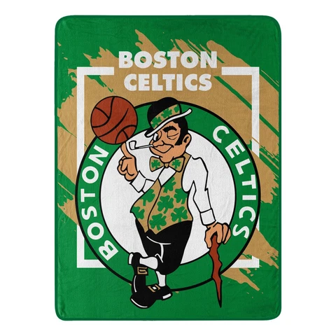 Boston Celtics NBA Micro Raschel Throw Blanket Cover