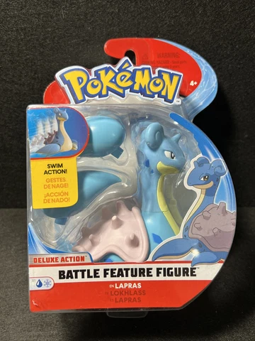 Lapras Swim Action Pokémon Deluxe Action Battle Feature Figure Cover