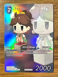 Final Fantasy TCG Legacy Collection Porom Re-163C/9-115R Full Art *FOIL* FFIV - Imagen 1 de 2