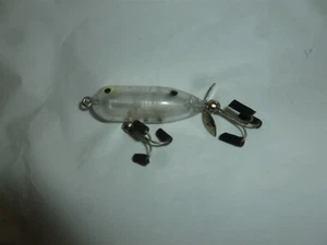 Vintage 2 Inch Plastic Heddon Tiny Torpedo Fly Fishing Lure Lot J-236 - Picture 1 of 11